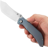 Kansept Knives Tipper Framelock Blue K1079A1 by Kansept Knives