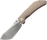 Kansept Knives Tipper Framelock Bronze K1079A2 by Kansept Knives