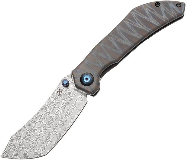 Kansept Knives Tipper Framelock Tiger Stripe K1079A4 by Kansept Knives