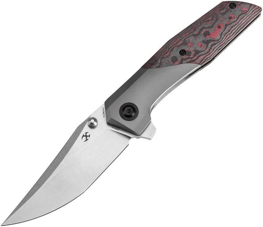 Kansept Knives Deadite Framelock Lava Flow K1081A4 by Kansept Knives