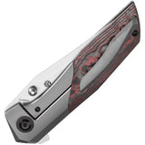 Kansept Knives Deadite Framelock Lava Flow K1081A4 - Bronze Anodized Titanium Handle With Lava Flow Carbon Fiber Inlay by Kansept Knives