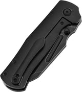 Kansept Knives Dreadnaught Framelock BSW K1082A2 - Black Stonewash CPM S35VN Cleaver Style Blade by Kansept Knives