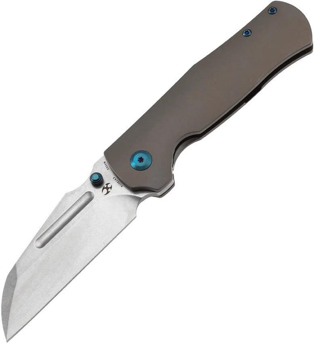 Kansept Knives Dreadnaught Framelock Brz K1082A3 by Kansept Knives