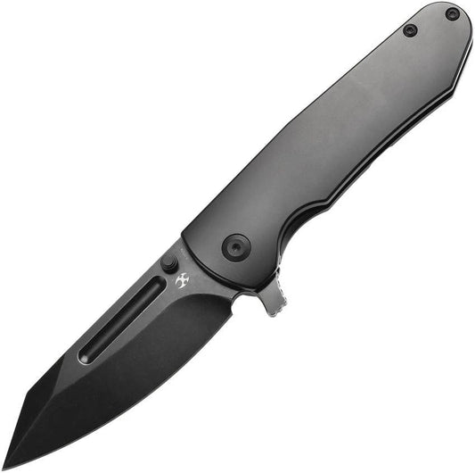 Kansept Knives Superhawk Framelock Black K1084A1 by Kansept Knives