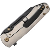 Kansept Knives Superhawk Framelock Org Peel K1084A2 by Kansept Knives