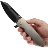 Kansept Knives Superhawk Framelock Org Peel K1084A2 by Kansept Knives