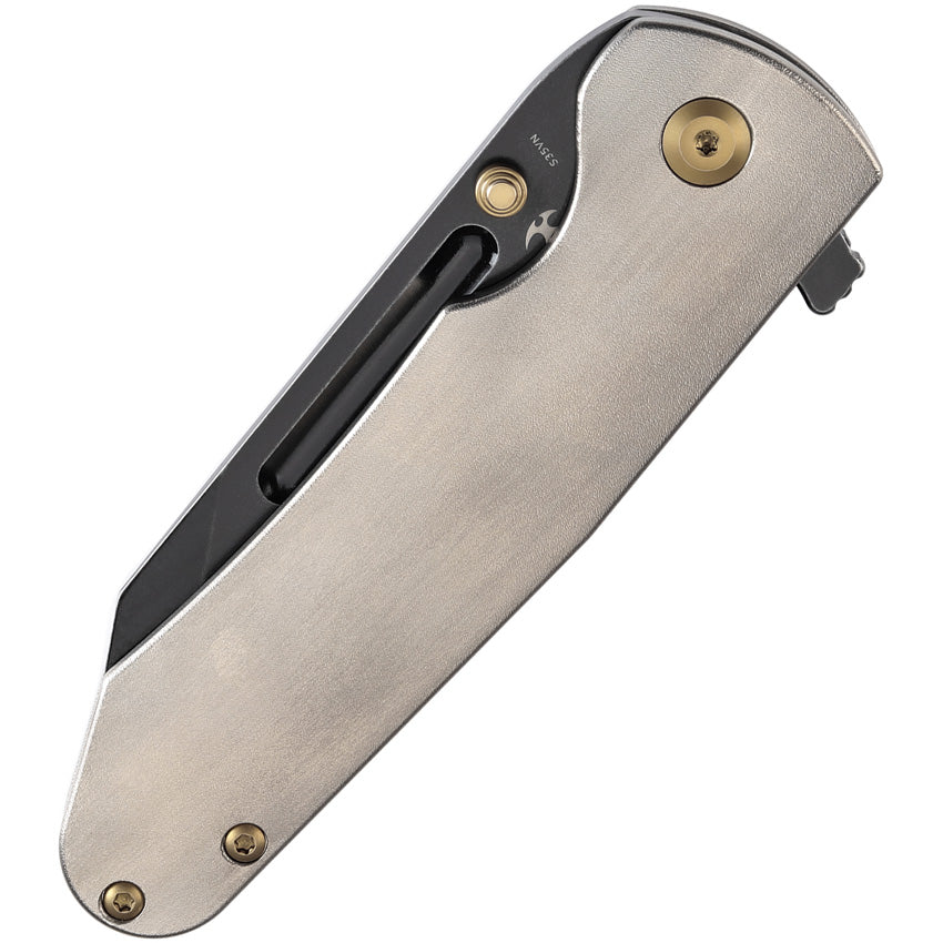Kansept Knives Superhawk Framelock Org Peel K1084A2 by Kansept Knives