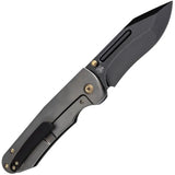 Kansept Knives Superhawk Framelock CF K1084B2 - Carbon Fiber Handle With Blackwash CPM S35VN Blade by Kansept Knives