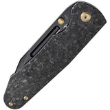 Kansept Knives Superhawk Framelock CF K1084B2 - Carbon Fiber Handle With Blackwash CPM S35VN Blade by Kansept Knives
