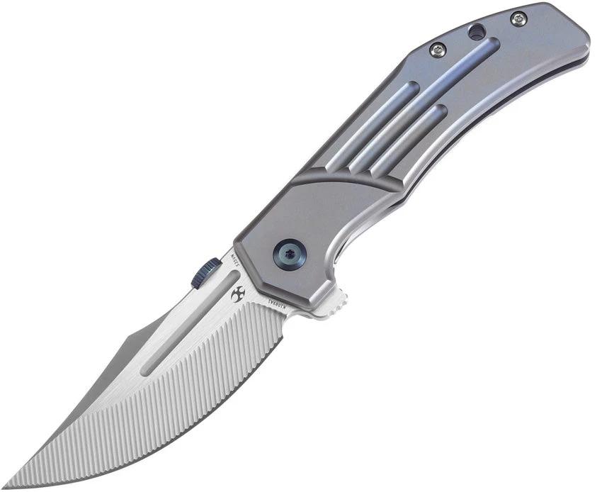 Kansept Knives Orion Framelock Blue Ti K1089A1 by Kansept Knives