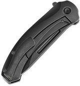 Kansept Knives Hira Framelock BSW - CPM S35VN BlackWash Titanium Folder with 3.5in Blade by Kansept Knives