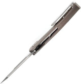 Kansept Knives Hira Framelock Bronze K1090A2 - S35VN Blade, Bronze Anodized Titanium Handle by Kansept Knives