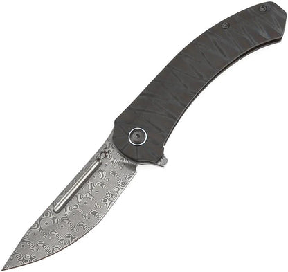 Kansept Knives Hira Framelock Damascus K1090A5 by Kansept Knives