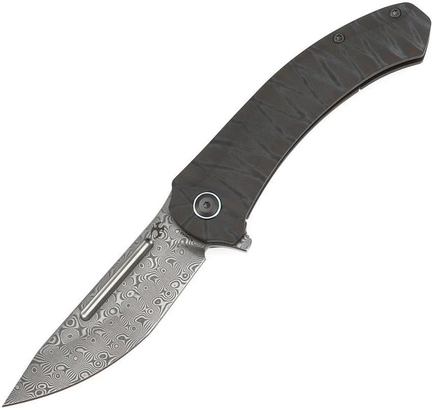 Kansept Knives Hira Framelock Damascus K1090A5 by Kansept Knives
