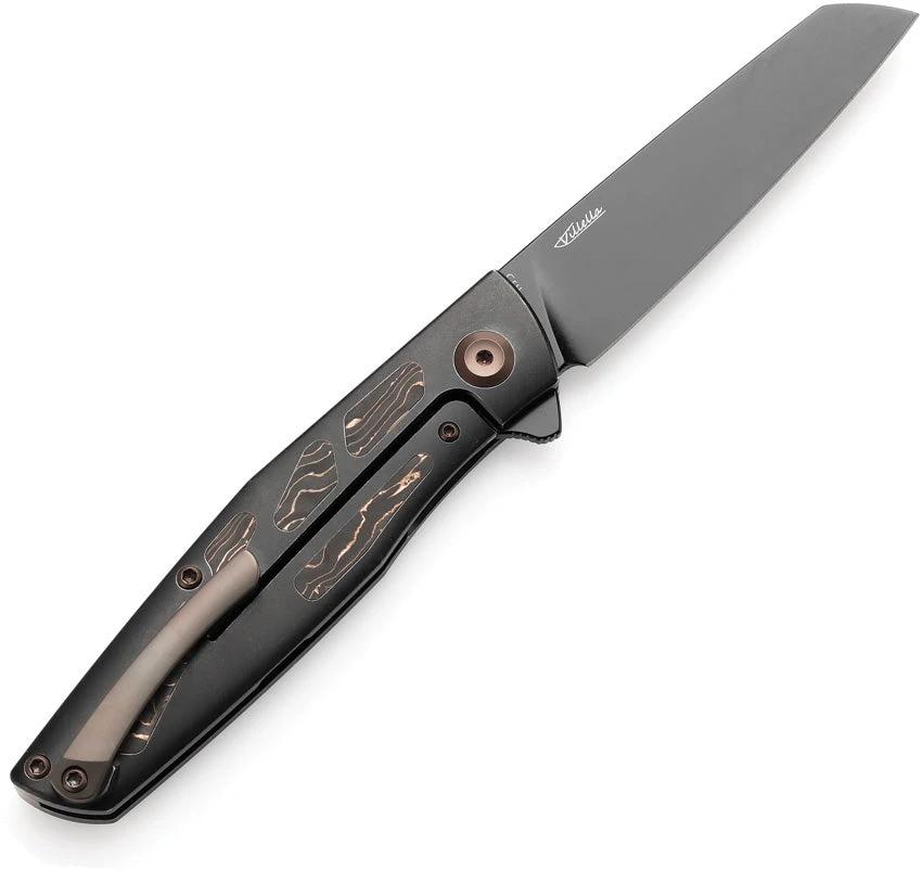 Kansept Knives Cru Framelock Copper Foil K1092A1 by Kansept Knives