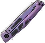 Kansept Knives Cru Framelock Purple Ti K1092A2 by Kansept Knives
