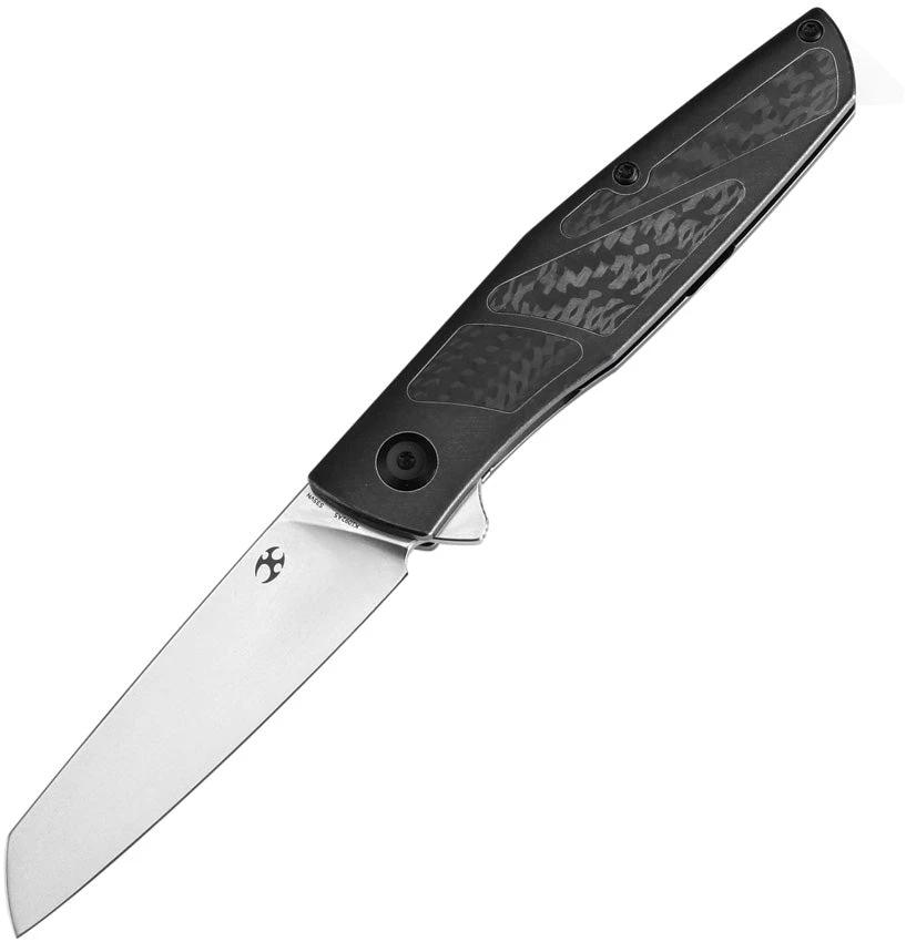 Kansept Knives Cru Framelock BSW Twill CF K1092A5 by Kansept Knives