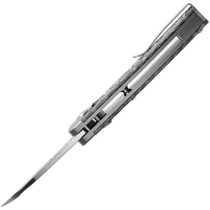 Kansept Knives Vivid Crossbar Lock CF K1094V3 - CPM S35VN Wharncliffe Blade With Titanium Handle And Carbon Fiber by Kansept Knives