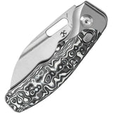 Kansept Knives Vivid Crossbar Lock CF K1094V3 - CPM S35VN Wharncliffe Blade With Titanium Handle And Carbon Fiber by Kansept Knives