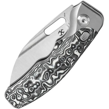 Kansept Knives Vivid Crossbar Lock CF K1094V3 - CPM S35VN Wharncliffe Blade With Titanium Handle And Carbon Fiber by Kansept Knives