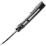 Kansept Knives Vivid Crossbar Lock Purple Haz - S35VN Wharncliffe Blade With Purple Haz Carbon Fiber Inlay by Kansept Knives