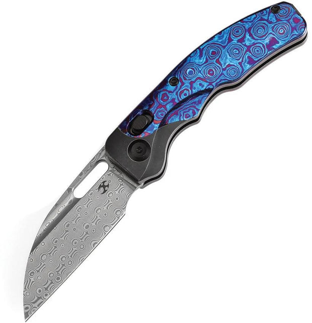 Kansept Knives Vivid Crossbar Lock Timascus K1094V5 by Kansept Knives