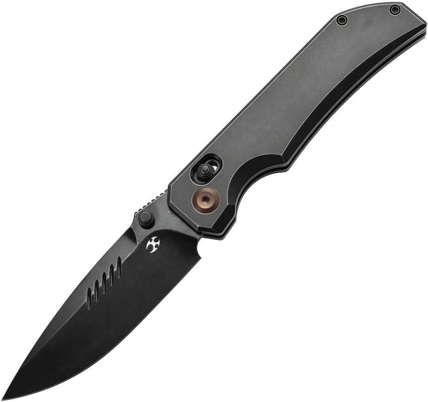 Kansept Knives Eaglestrike Crossbar Lock Blk K1095V2 by Kansept Knives