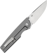 Kansept Knives Chimera Framelock Ti - CPM S35VN Stonewashed Drop Point Blade Titanium Handle by Kansept Knives