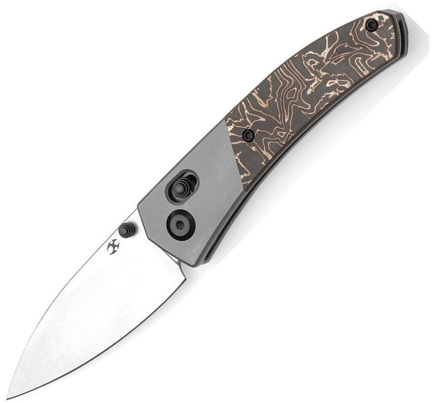 Kansept Knives Dako Crossbar Lock CopperCF K1101V2 by Kansept Knives