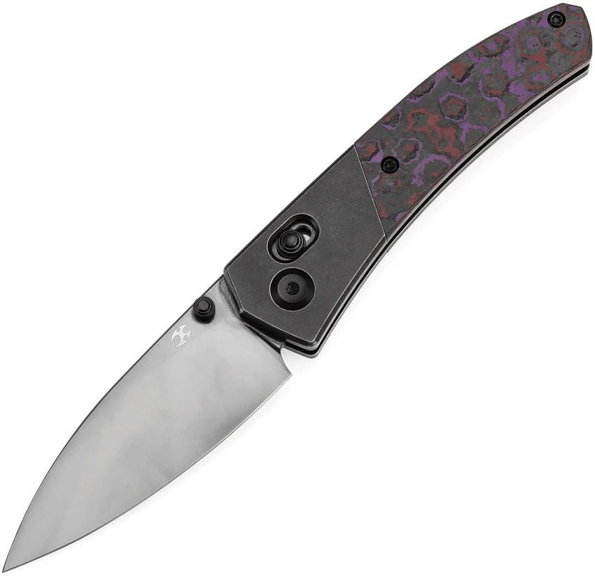Kansept Knives Dako Crossbar Lock PurpleCF K1101V3 by Kansept Knives