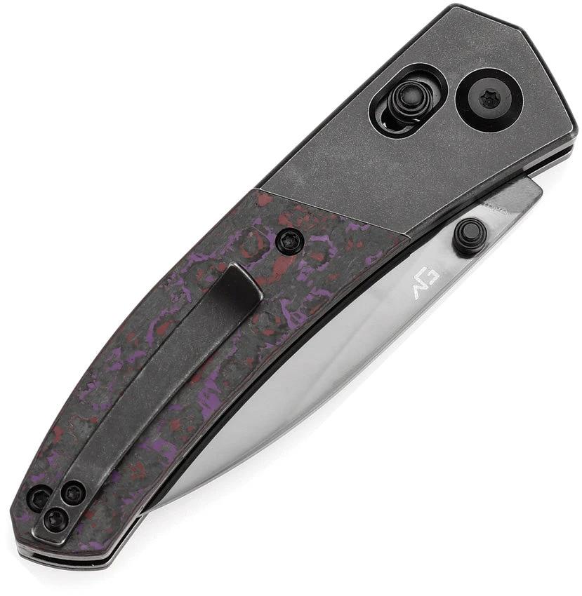 Kansept Knives Dako Crossbar Lock PurpleCF K1101V3 by Kansept Knives