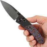 Kansept Knives Dako Crossbar Lock PurpleCF K1101V3 by Kansept Knives