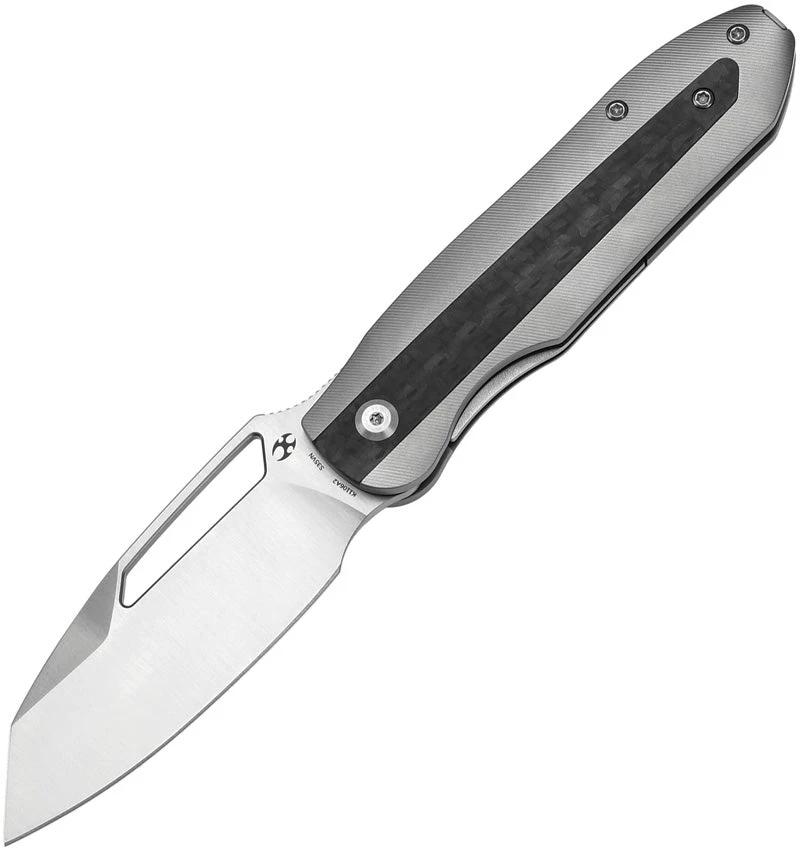 Kansept Knives Thunderhead Linerlock Twill K1106A2 by Kansept Knives