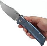 Kansept Knives Bison Framelock Blue K1108A2 by Kansept Knives