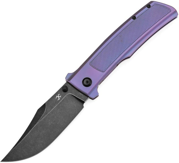 Kansept Knives Bison Framelock Purple K1108A5 by Kansept Knives