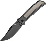 Kansept Knives Bison Framelock Gray/Blk K1108B1 by Kansept Knives