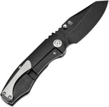 Kansept Knives Caveman Framelock BSW K1110A2 - BlackWash CPM-20CV Reverse Tanto Blade by Kansept Knives
