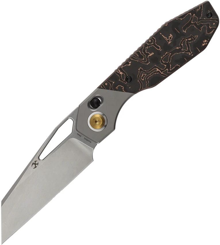 Kansept Knives QTRO Crossbar Lock Cop Foil K1118VA1 by Kansept Knives