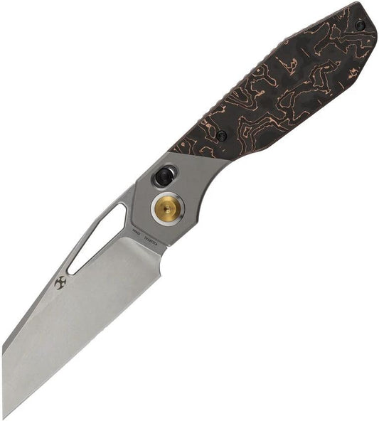 Kansept Knives QTRO Crossbar Lock Cop Foil K1118VA1 by Kansept Knives
