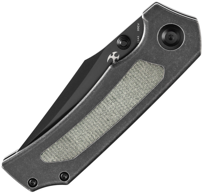 Kansept Knives Fermi Linerlock Grn Mic K1122A1 by Kansept Knives