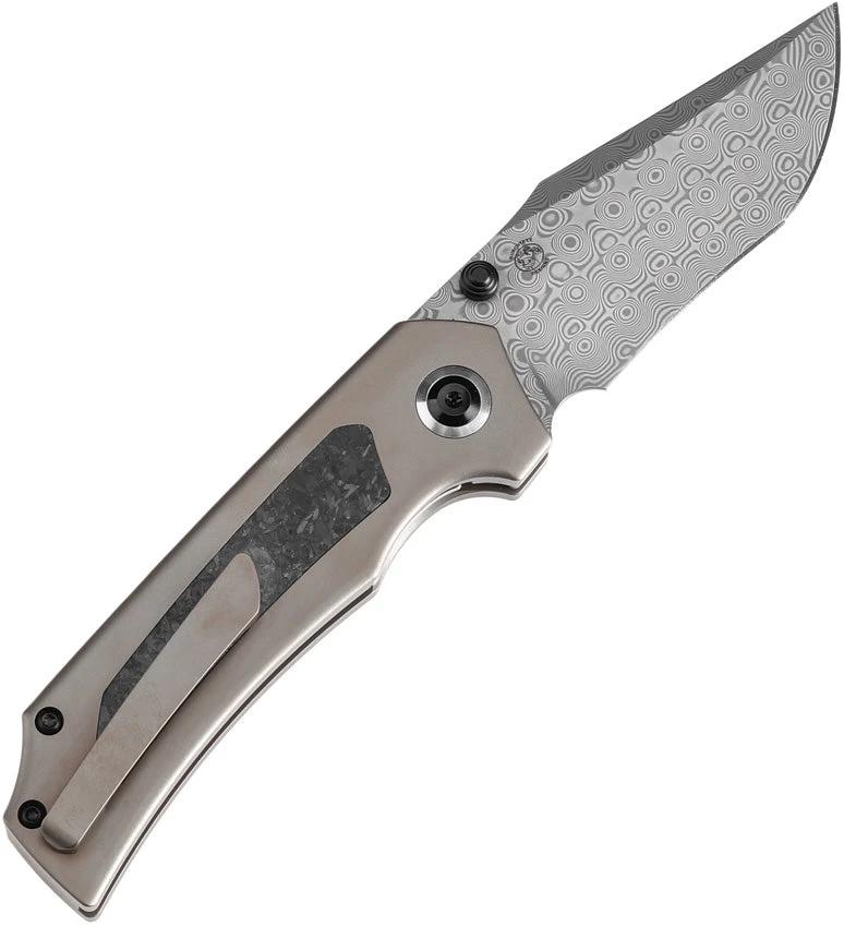 Kansept Knives Fermi Linerlock Glow Damas K1122A2 by Kansept Knives