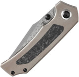 Kansept Knives Fermi Linerlock Glow Damas K1122A2 by Kansept Knives