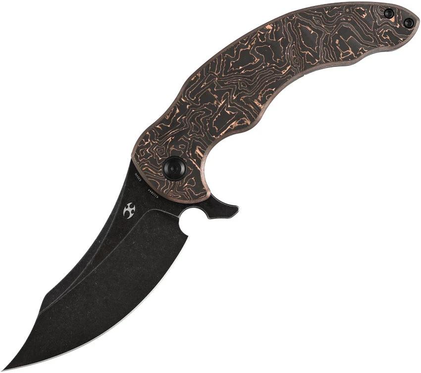Kansept Knives Gilgamesh Framelock Copper CF K1128A4 by Kansept Knives