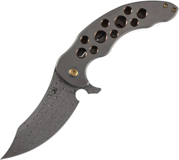 Kansept Knives Gilgamesh Framelock Brz K1128A5 by Kansept Knives