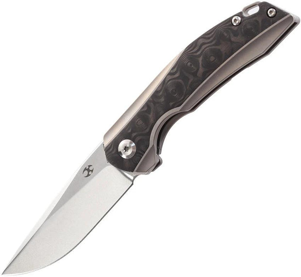 Kansept Knives Mini Accipiter Framelock CF K2007A2 by Kansept Knives