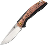 Kansept Knives Mini Accipiter Framelock Copp K2007A5 by Kansept Knives
