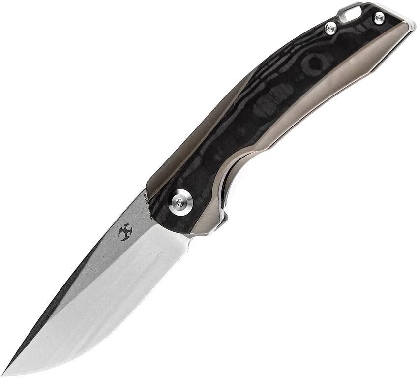 Kansept Knives Mini Accipiter Framelock Brz K2007A8 by Kansept Knives