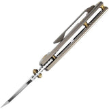 Kansept Knives Little Main Street K2015A2 - Bronze Anodized Titanium Handle With S35VN Blade by Kansept Knives