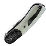 Kansept Knives Reverie Framelock Jade K2025A5 by Kansept Knives