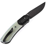 Kansept Knives Reverie Framelock Jade K2025A5 by Kansept Knives